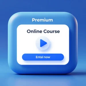 Conception de landing page Kajabi pour cours en ligne