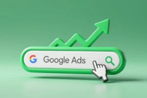 Campagne Google Ads · setup & pilotage mensuel