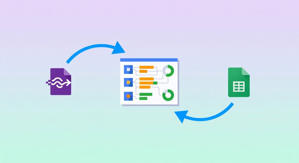 Création de tableau de bord Looker Studio avec GA4 et Google Sheets