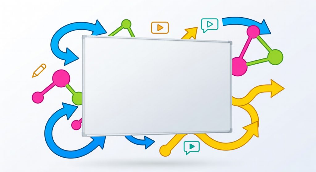 Création de vidéo explicative en animation whiteboard
