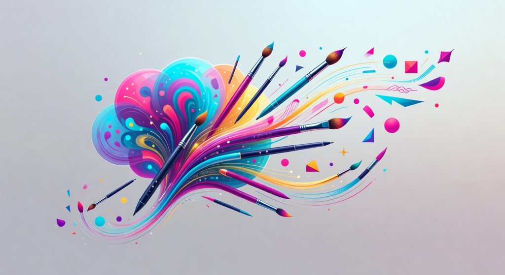 Création d'illustrations numériques éditoriales et conceptuelles