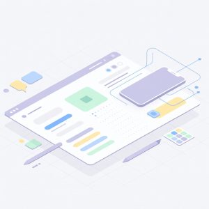 Design UI/UX d’application mobile sur Figma avec prototypage
