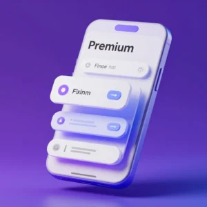 Design UI/UX d&rsquo;application mobile sur Figma avec prototypage