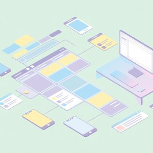 Design UX UI scalable d’application mobile et web sur Figma