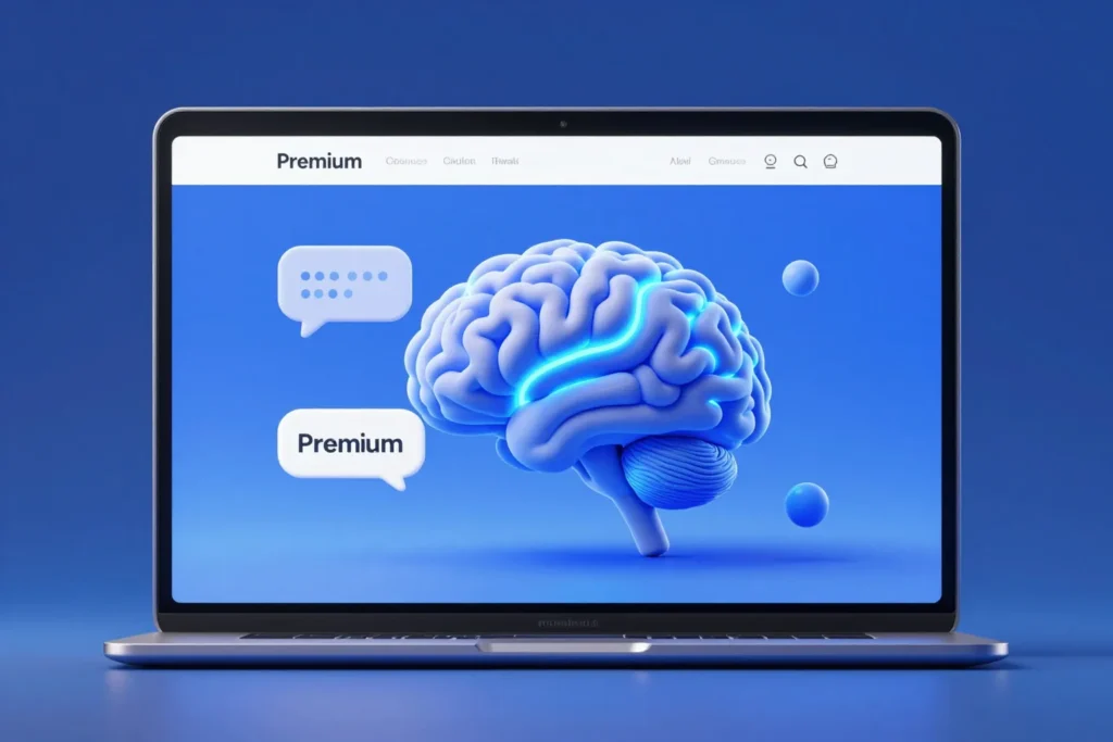 Chatbot IA pour site web