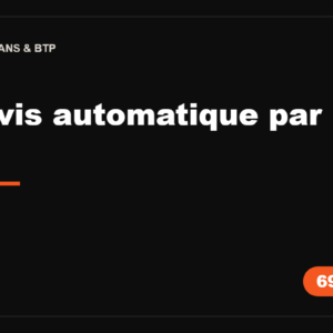 Devis automatique par IA · artisans et BTP