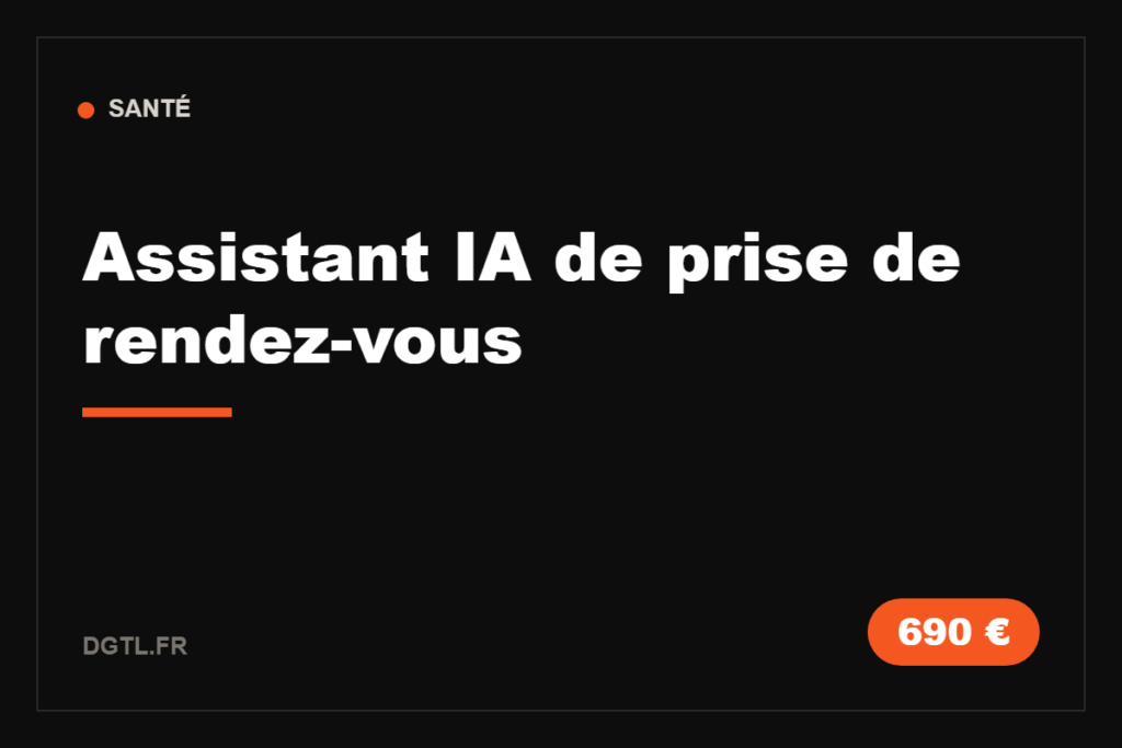 Assistant IA de prise de rendez-vous
