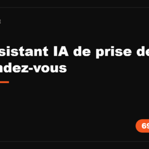 Assistant IA de prise de rendez-vous · praticiens et cliniques