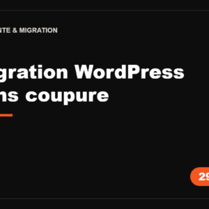 Migration WordPress · hébergement, domaine ou HTTPS