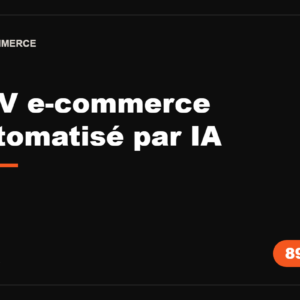 SAV automatisé par IA · e-commerce