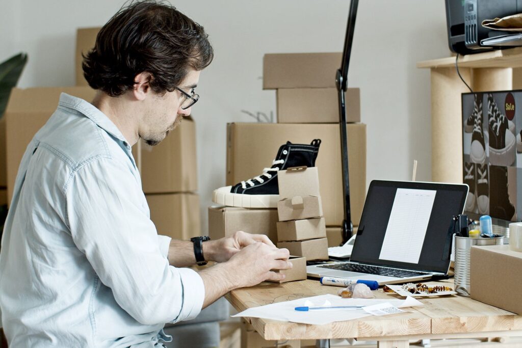 Préparation de commandes e-commerce